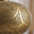 Moroccan Pendant Light – Filigree Brass Shadow-Casting Lamp Bedroom