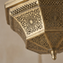 Brass Chandelier – Moroccan Filigree Openwork Handmade