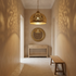 Dome Brass Moroccan Ceiling Light
