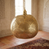 Moroccan Pendant Light – Filigree Brass Openwork Lamp Entryway