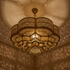 Brass Chandelier – Moroccan Star Scalloped