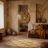 Moroccan Ceiling Light – Filigree Openwork Brass Lamp