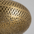 Moroccan Lantern – Brass Filigree Openwork Shadow-Casting