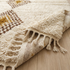Beni Ourain Rug – Ivory Shaggy Diamond Wool Rug