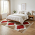 Handmade Moroccan Kilim Rug – Tribal Flatweave Wool Rug for Boho Home Decor