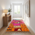 Beni Ourain Rug – Multicolor Geometric Wool Rug