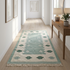 Handmade Moroccan Kilim Rug – Geometric Flatweave Wool Rug for Boho Interiors