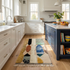 Beni Ourain Rug – Multicolor Geometric Wool Handmade Area Rug