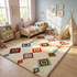 Moroccan Kilim Rug – Multicolor Flatweave Diamond Wool Area Rug