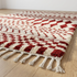 Authentic Handmade Azilal Rug – High Pile Wool Moroccan Rug with Geometric Boho Design