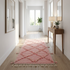Handmade Moroccan Kilim Rug - Flatweave & Shaggy Wool - Boho Geometric Area Rug