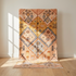 Handmade Boujaad Rug – Colorful Flatweave Wool Area Rug for Boho Interiors