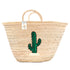 Chic Cactus Embroidered Straw Basket Bag – Summer Vacation Vibes!