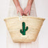 Chic Cactus Embroidered Straw Basket Bag – Summer Vacation Vibes!
