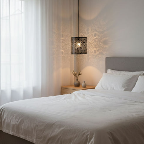 Antique Brass Hanging Lamp -Modern Vintage Style Lighting (pl-1094)