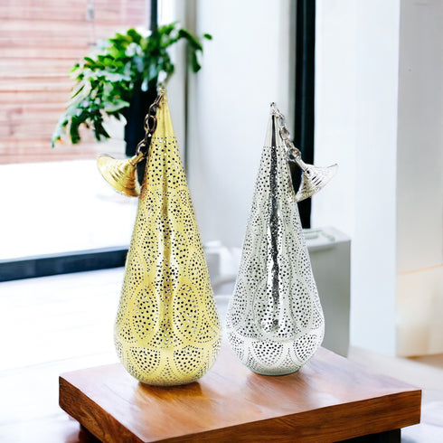 Moroccan Brass Table Lamp - Boho Pendant Light Shade & Chandelier (PL 1043)