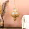 Moroccan Brass Chandelier - Elegant Moroccan Pendant Light & Lantern Lampshade (PL 1035)