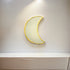 Moroccan Brass Moon Mirror - Unique Wall Décor & Housewarming Gift (1006)