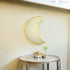 Moroccan Brass Moon Mirror - Unique Wall Décor & Housewarming Gift (1006)