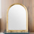 Gilded Arch Mirror: Elegant Wall Hanging Décor for Aesthetic Homes (MR 1010)