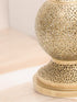 Elegant Modern Moroccan Floor Lamp - Brass Standing and Table Lamp (TL 1009)