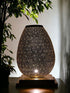 Handcrafted Brass Moroccan Table Lamp - Modern Elegance & Boho Charm (TL 1016)