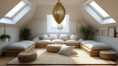 Handcrafted Moroccan Brass Pendant Lamp - Exquisite Ceiling Chandelier (PL 1027)