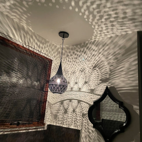 Exquisite Moroccan Brass Lighting, Large Moroccan brass chandelier lighting (PL 1052)