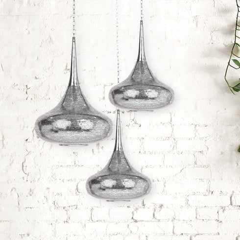 Illuminate Your Space with Handcrafted Moroccan Brass Chandelier Lighting (1029)