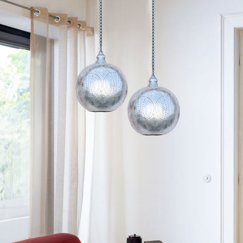 Moroccan Pendant Light - Handmade Brass Chandelier Lighting (PL 1041)