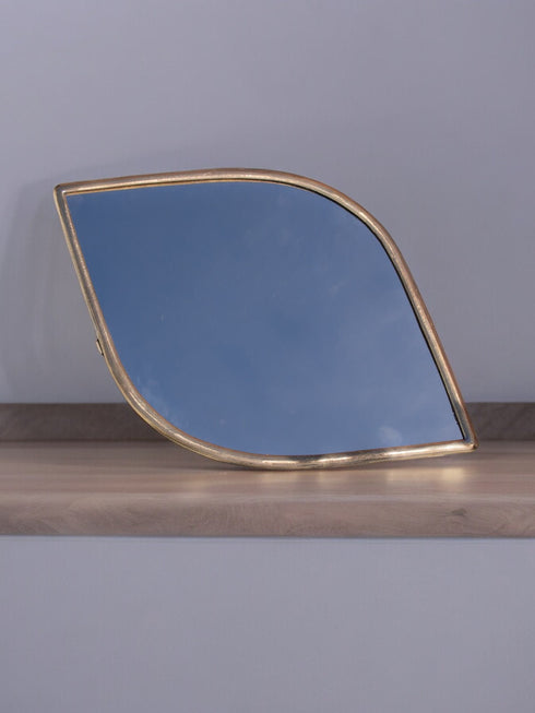 Moroccan Brass Eye Mirror | Unique Wall Decor & Housewarming Gift (1007)