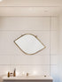 Moroccan Brass Eye Mirror | Unique Wall Decor & Housewarming Gift (1007)