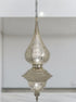 Handcrafted Moroccan Brass Pendant Light - Boho Decor Statement Piece (1030)