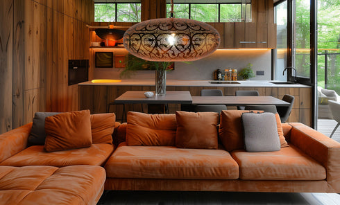 Exquisite Moroccan Pendant Light | Brass & Bronze Ceiling Chandelier (PL 1020)