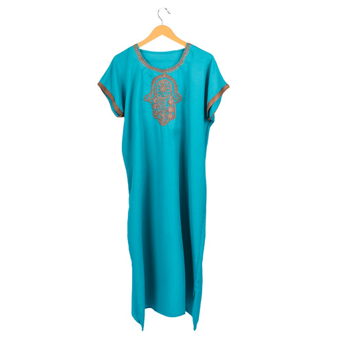 Personalized Moroccan Kaftan Bridesmaids Robes - Wedding Party Gift (One Size)