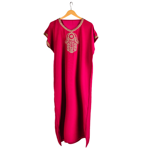 Personalized Moroccan Kaftan Bridesmaids Robes - Wedding Party Gift (One Size)