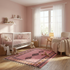 Custom Pink Moroccan Rug - Beni Ourain Style Rug