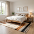 Moroccan Berber Rug – Ivory Plush Geometric Wool Rug