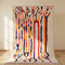 Artistic Vibrancy - Handmade Azilal Moroccan Wool Rug