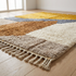 Handmade Beni Ourain Rug - Modern Abstract Colorful Living Room Decor