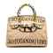 Large Jute Duffle Tote Bag – Moroccan Woven Handbag