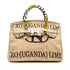 Large Jute Duffle Tote Bag – Moroccan Woven Handbag