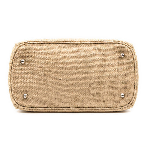 Large Jute Duffle Tote Bag – Moroccan Woven Handbag