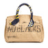 Large Jute Duffle Tote Bag – Moroccan Woven Handbag