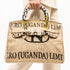 Large Jute Duffle Tote Bag – Moroccan Woven Handbag