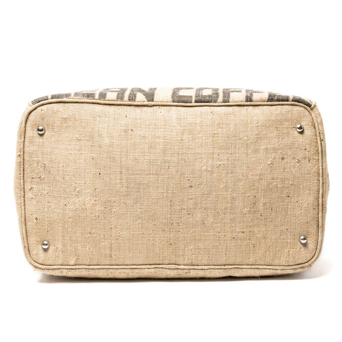 Moroccan Jute Luxury Tote – Large Travel Handbag