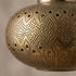 Brass Pendant Light – Moroccan Perforated Pierced