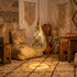 Moroccan Pendant Light – Brass Teardrop Perforated