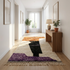 Authentic Moroccan Rug – High Pile Natural Wool Area Rug with Modern Abstract Design for Boho Interiors