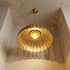 Authentic Handmade Moroccan Lamp – Gold Brass Dining Room Chandelier with Intricate Perforated Shadow Casting Design